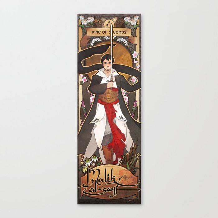 king of swords Canvas Print