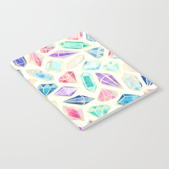 Watercolor Gems Intense Notebook