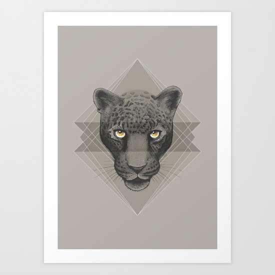 Eternal | Leopard Art Print