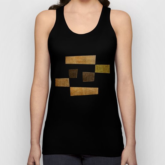 Protoglifo 03 'brown dance' Unisex Tank Top