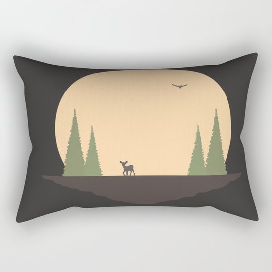 A Long Way From Home, Little One Rectangular Pillow