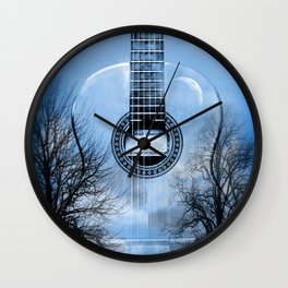 music guitar nature  Wall Clock