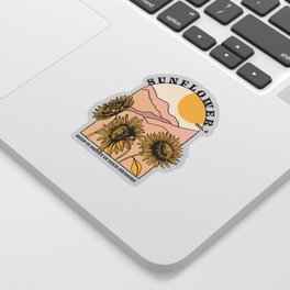 Sunflower Sticker