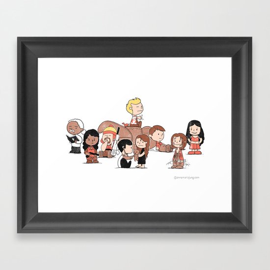 Firefly: The Gang Framed Art Print