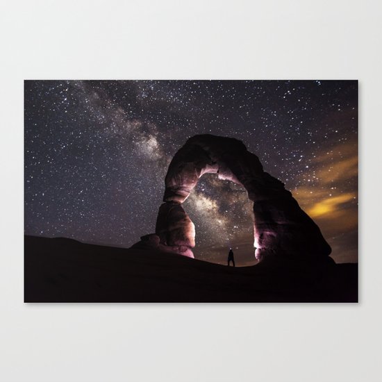 Delicate Nights Canvas Print