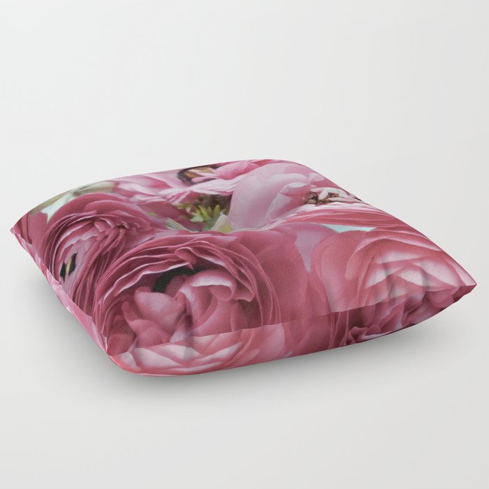 Bloom Sweetly - Rose Pink Floor Pillow