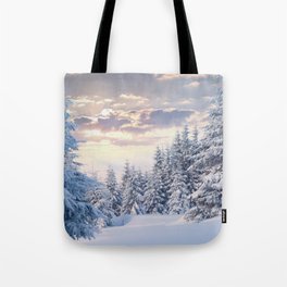 Snow Paradise Tote Bag