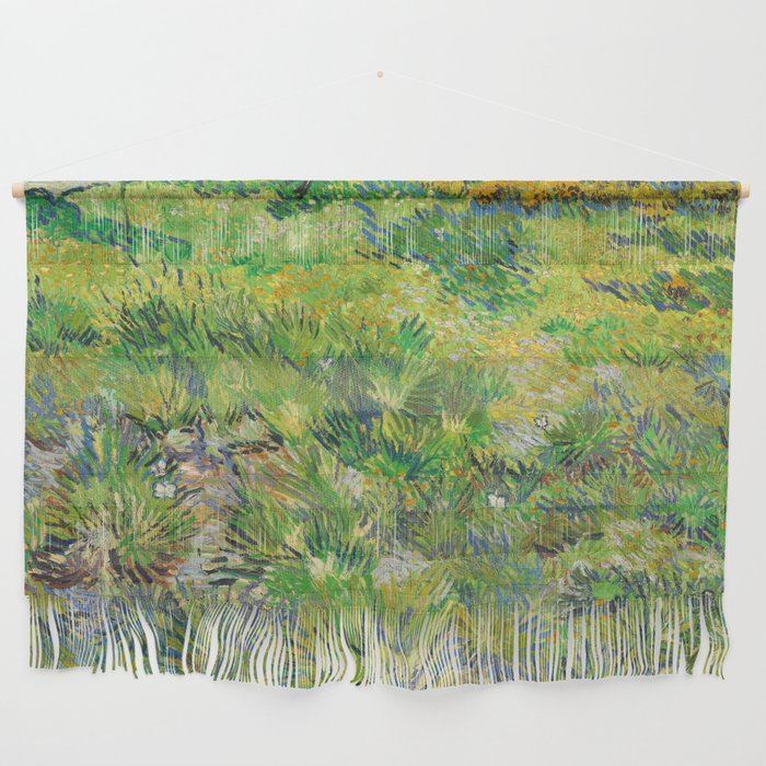 Vincent van Gogh "Long Grass with Butterflies" Wall Hanging