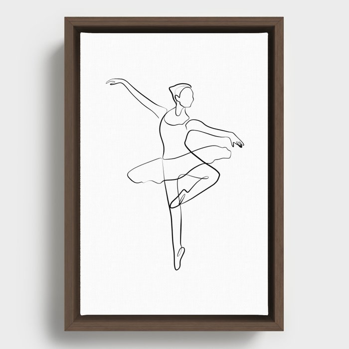Ballerina Art Print, Ballerina Art, Ballet Dancer, girl ballet art, Ballet Wall Art, Ballet Dancer, Art, Ballet Art Print, Ballerina Gift, Ballet Poster, Ballet tutu Art, Ballet Lover Gift,  Framed Canvas