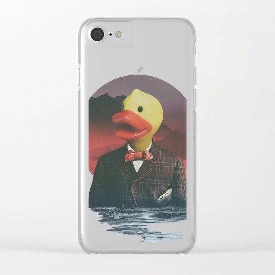 Rubber Ducky Clear iPhone Case