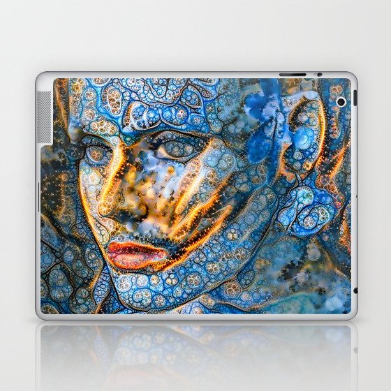 Magic Blue Laptop & iPad Skin