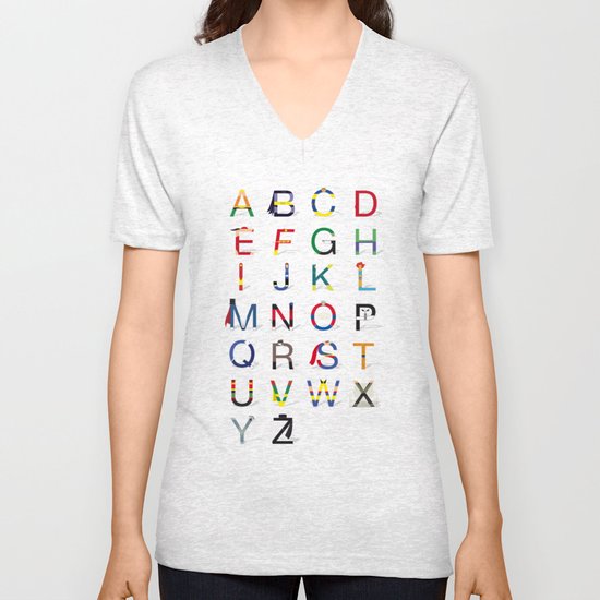 ABC SH Unisex V-Neck