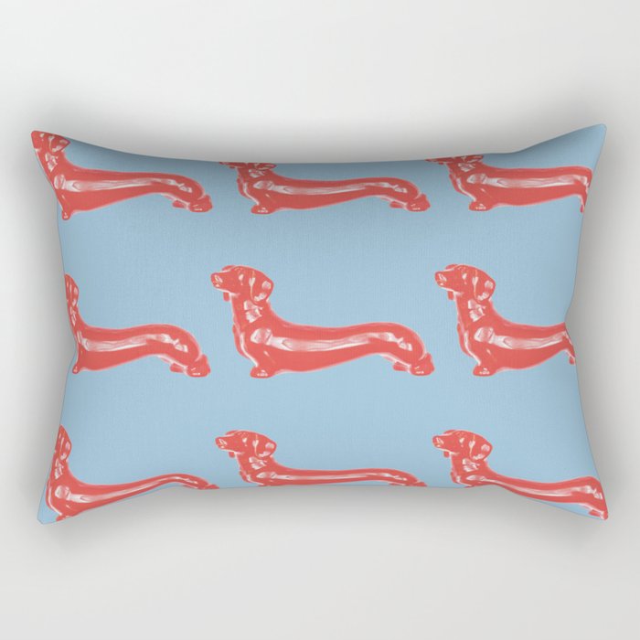 Hot Dog Rectangular Pillow