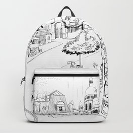 Madeline Montmartre Black&White Backpack