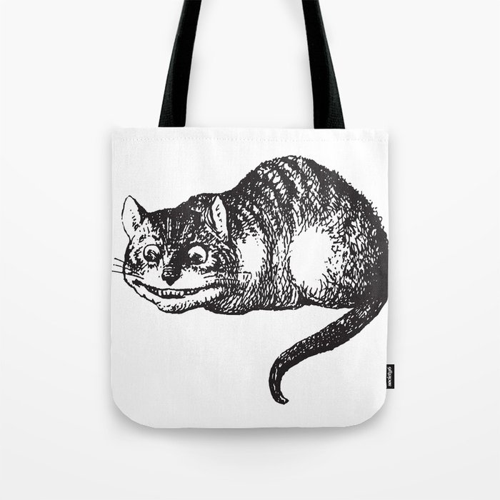 Cheshire Cat - Alice in wonderland Tote Bag
