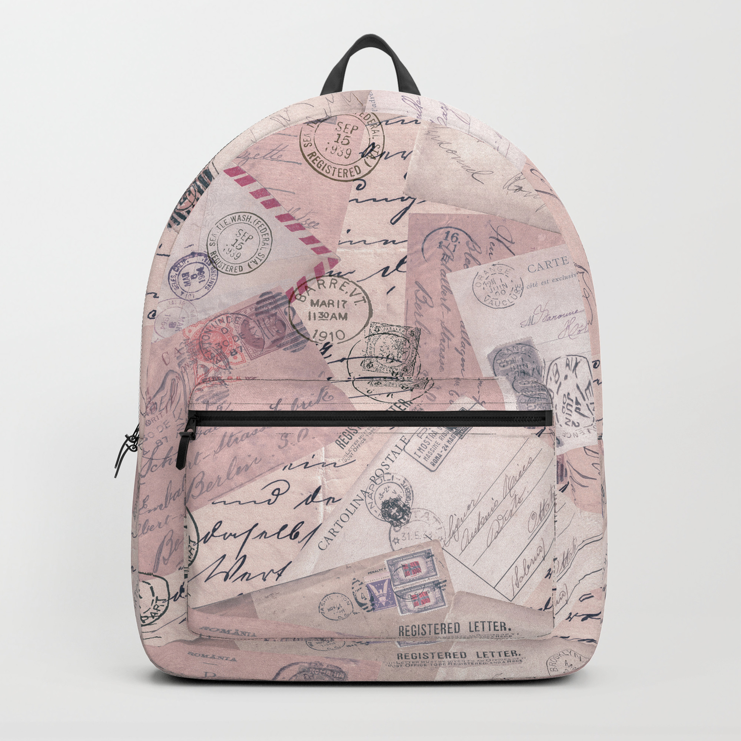 soft pink backpack