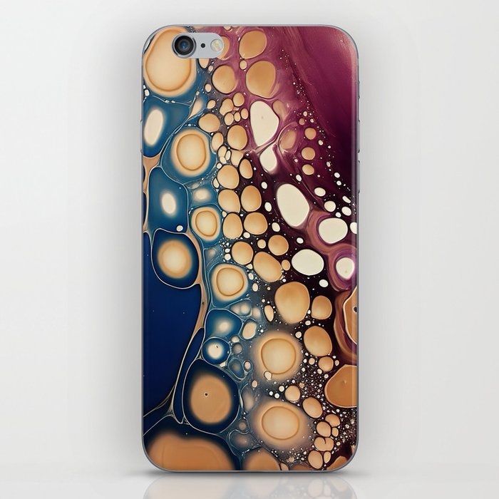 Liquid abstract painting #3 iPhone Skin
