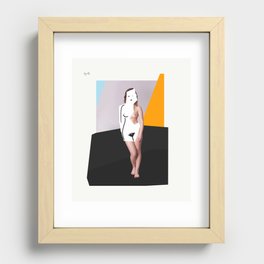 Naked ladies - Sketch 01; Recessed Framed Print