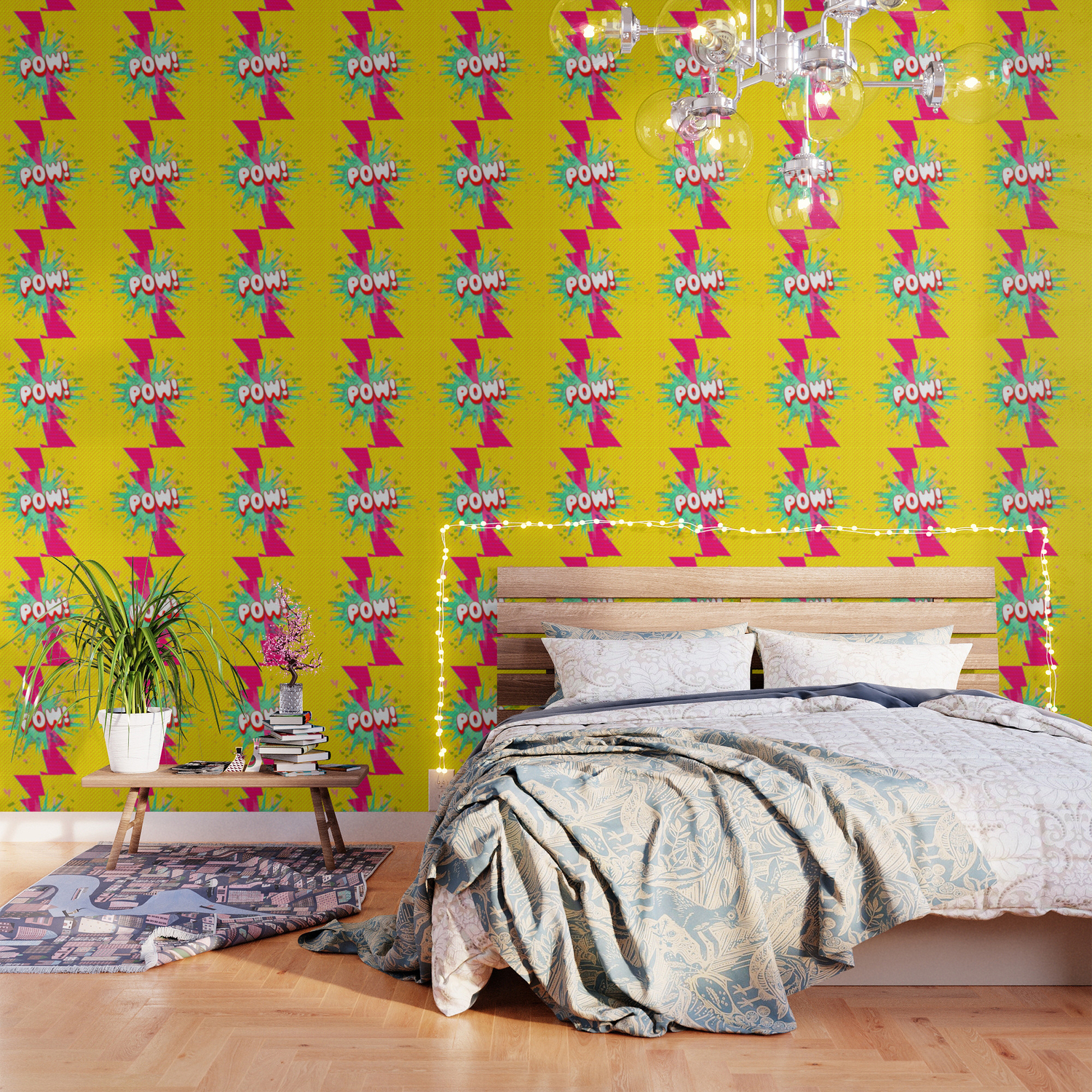 Pow Wallpaper By Petergross Society6