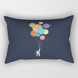 Planet Balloons Rectangular Pillow