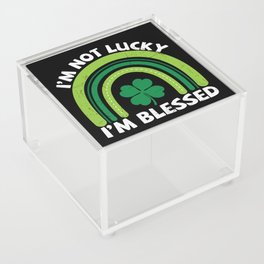 I'm Not Lucky I'm Blessed Acrylic Box
