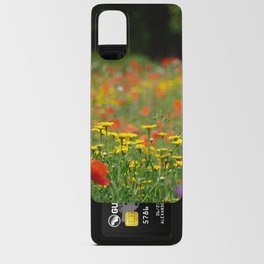 Wildflower meadow Android Card Case