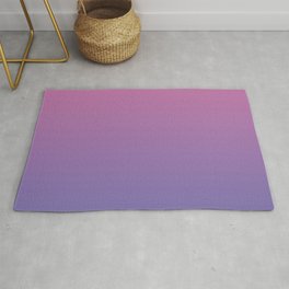 Blueberry Dawn. Blue & Pink  Ombre Pattern Area & Throw Rug