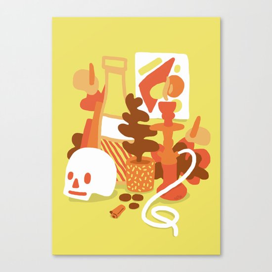 Modern still life Canvas Print