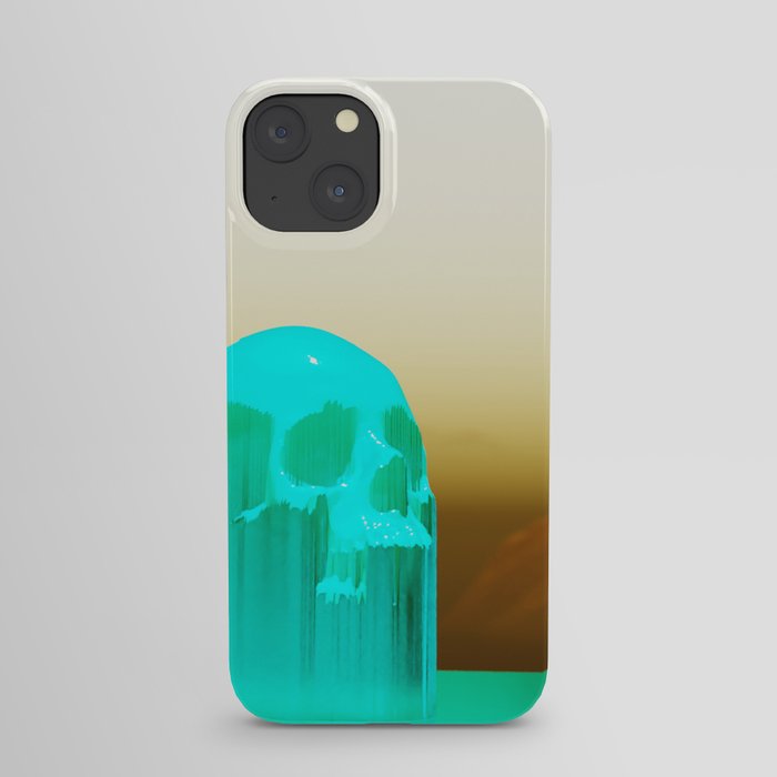 A Skull Fondly Remembering the Desert iPhone Case