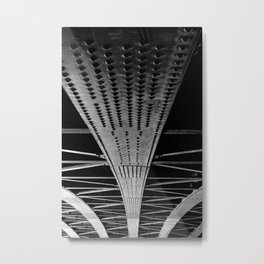Riveted steel beams | Bridge Structure Design Metal Print | Urban, Iron, Industrial, Photo, City, Architecture, Rivet, Steel, Texture, Rivets 