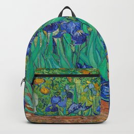 Vincent van Gogh - Irises Backpack