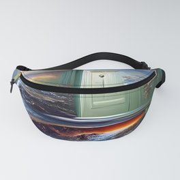A door to a parallel universe Fanny Pack