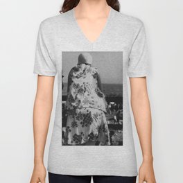 Walker Evans, Coney Island Boardwalk V Neck T Shirt
