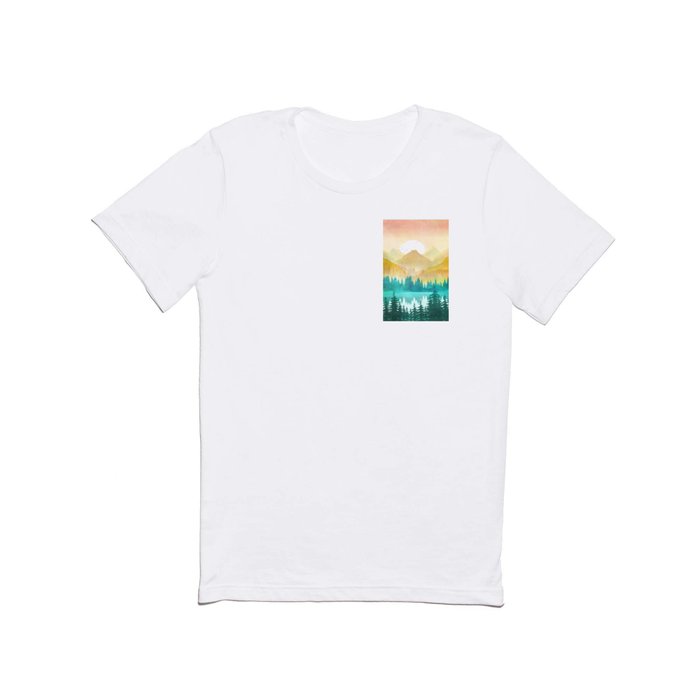 Summer Mountain Sunrise T Shirt