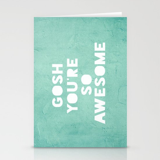Gosh Stationery Cards