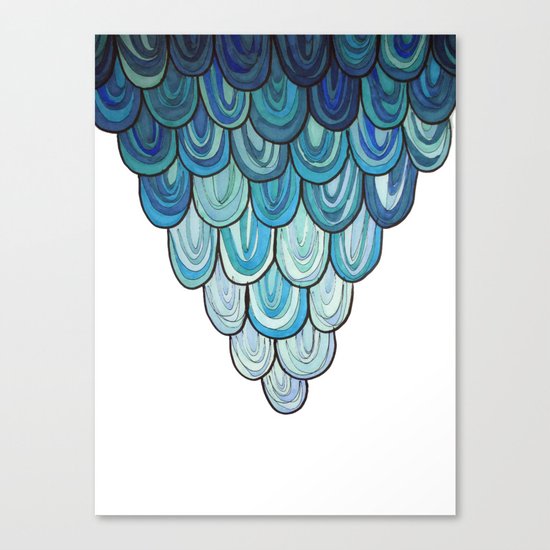 I am beating all my wings Canvas Print