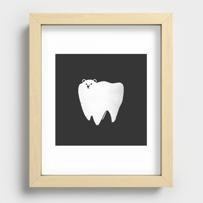Molar Bear Recessed Framed Print