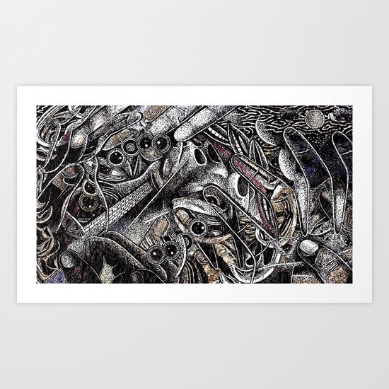 Mind Frame (Still Frame 3) Art Print
