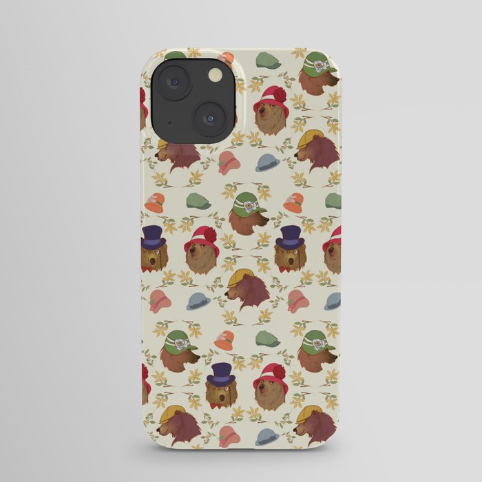 Bears and Hats iPhone Case