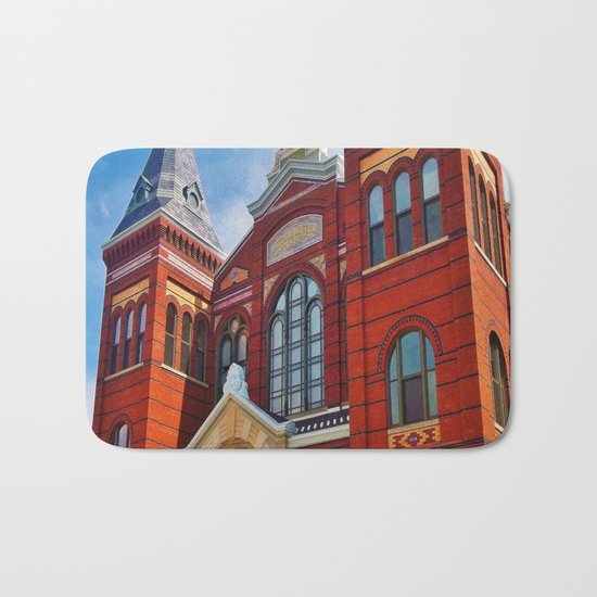 Washington DC Red Brick Bath Mat