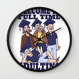 2021 Matura high school graduation university graduation gift Wall Clock
