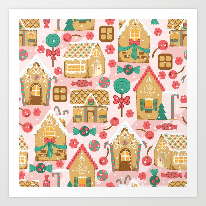 Candy Land Art Print