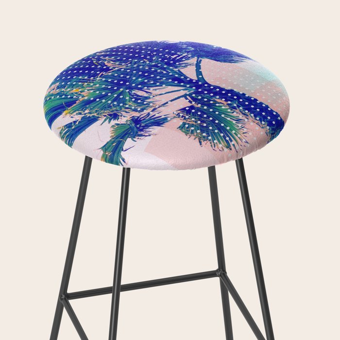 Palm tree Bar Stool by mmartabc | Society6