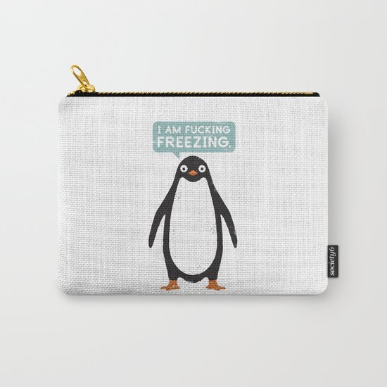 Talking Penguin Carry-All Pouch