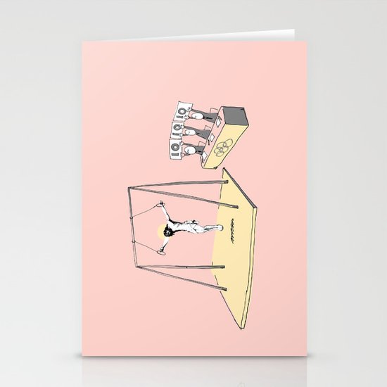 Jesus goes for gold! Stationery Cards