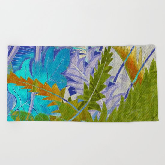 Autumn 40s Beach Towel