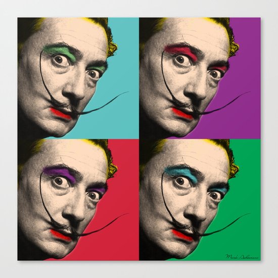 Salvador Dali Canvas Print