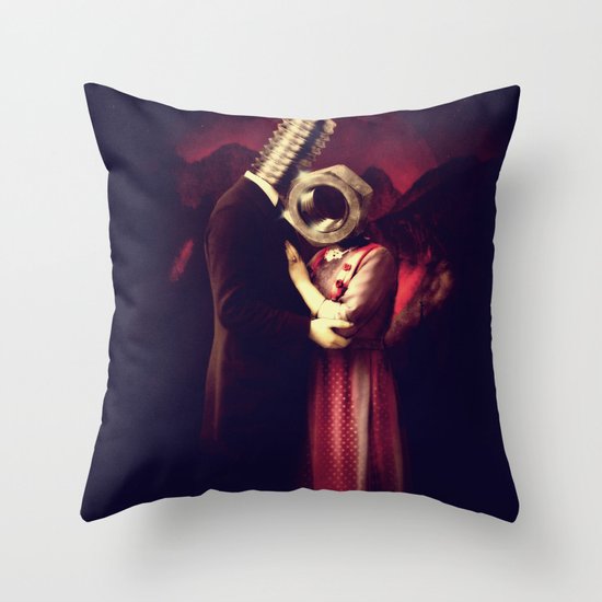 Screw Love Throw Pillow