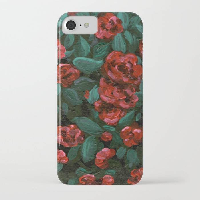 Red roses iPhone Case