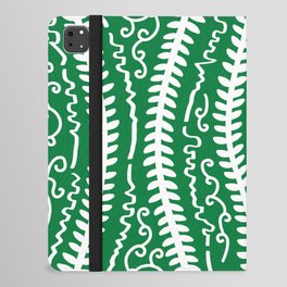 The leaves pattern 12 iPad Folio Case
